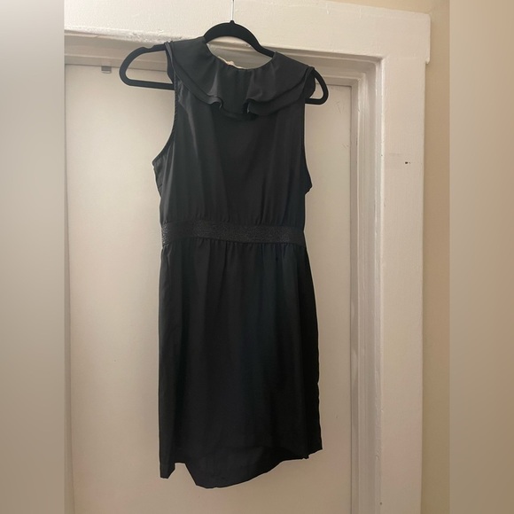 Pins and Needles Black ruffle mini dress size Large - Picture 6 of 7